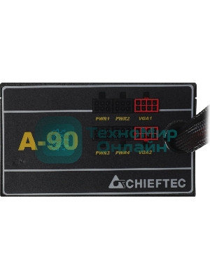 Блок питания Chieftec A-90 GDP-650C RTL, 650Вт, 140мм, модульный, черный