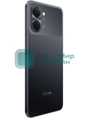 Смартфон Tecno Spark Go 3 128Gb 4Gb черный моноблок 3G 4G 2Sim 6.75