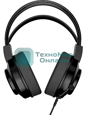 Гарнитура Genius HS-GX570U чёрный, проводная, USB, подсветка