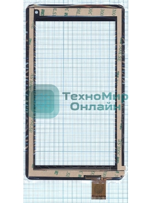 Сенсорное стекло (тачскрин) HK70DR2489-V02, черное