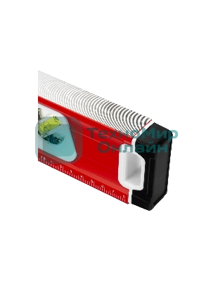 Уровень алюминиевый Matrix, магнит фрезерованный, 3 глазка 2 комп, рукоятки, 800 мм