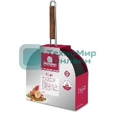 Сотейник Rondell Fjord RDA-1799, 28 см, с крышкой, черный