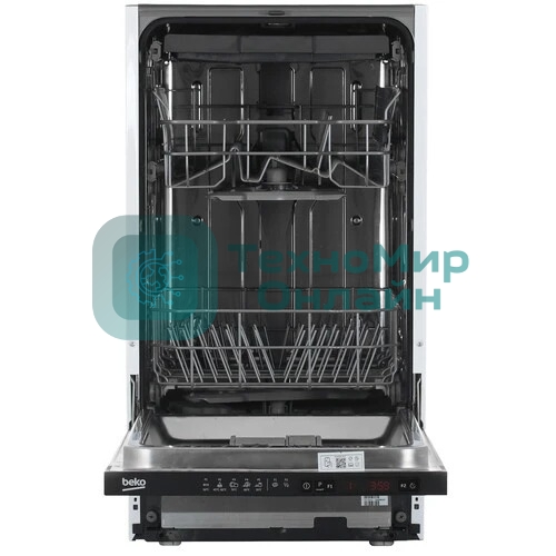 Встраиваемая посудомоечная машина Beko BDIS25961, черный, 44.8 см, 9 компл., 55 дБ, класс A