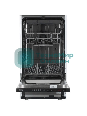 Встраиваемая посудомоечная машина Beko BDIS25961, черный, 44.8 см, 9 компл., 55 дБ, класс A