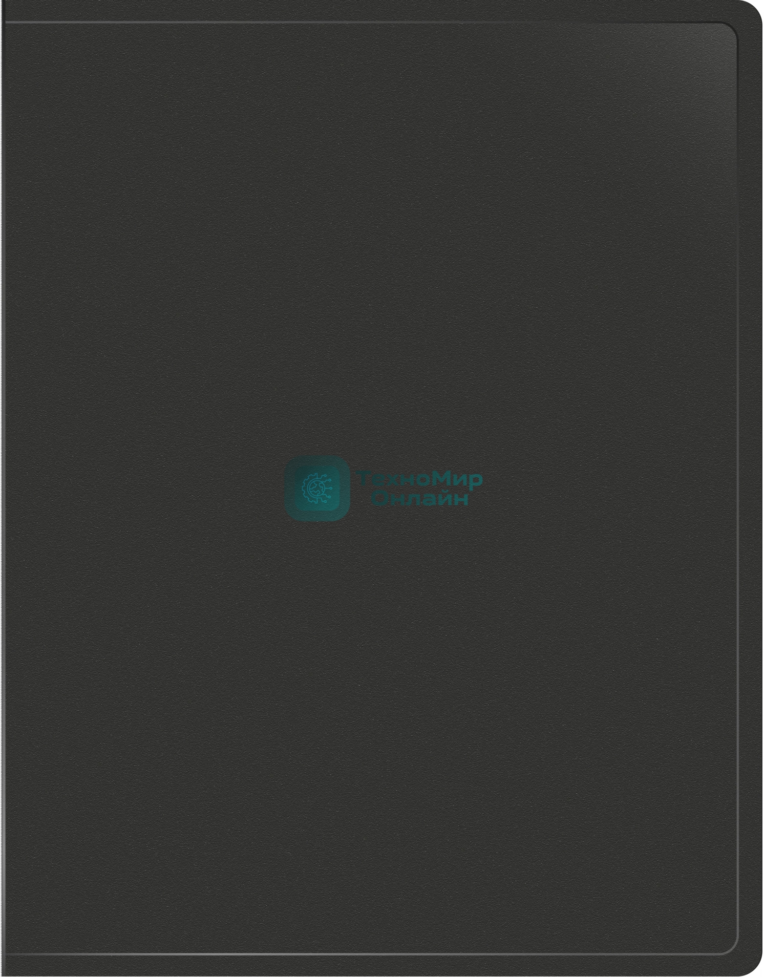 Папка с 100 прозрачными вкладками Silwerhof Eco A4, пластик, 0.7мм, черный