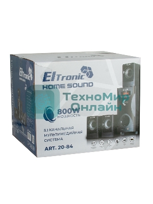 Акустическая система ELTRONIC (20-84) HOME SOUND черный