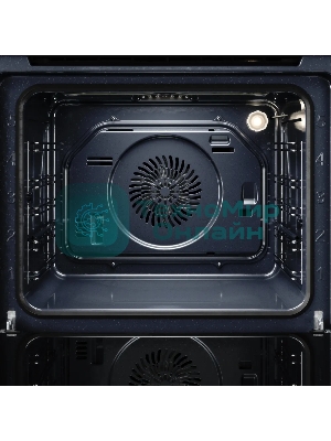 Духовой шкаф Kuppersberg HO 606 X line, High-Tech, 78 л, поворотное управление, дисплей, таймер, 6 режимов, макс. температура 310 градусов, телескопические направляющие (на 1 уровень), цвет черный, цвет фурнитуры нержавеющая сталь