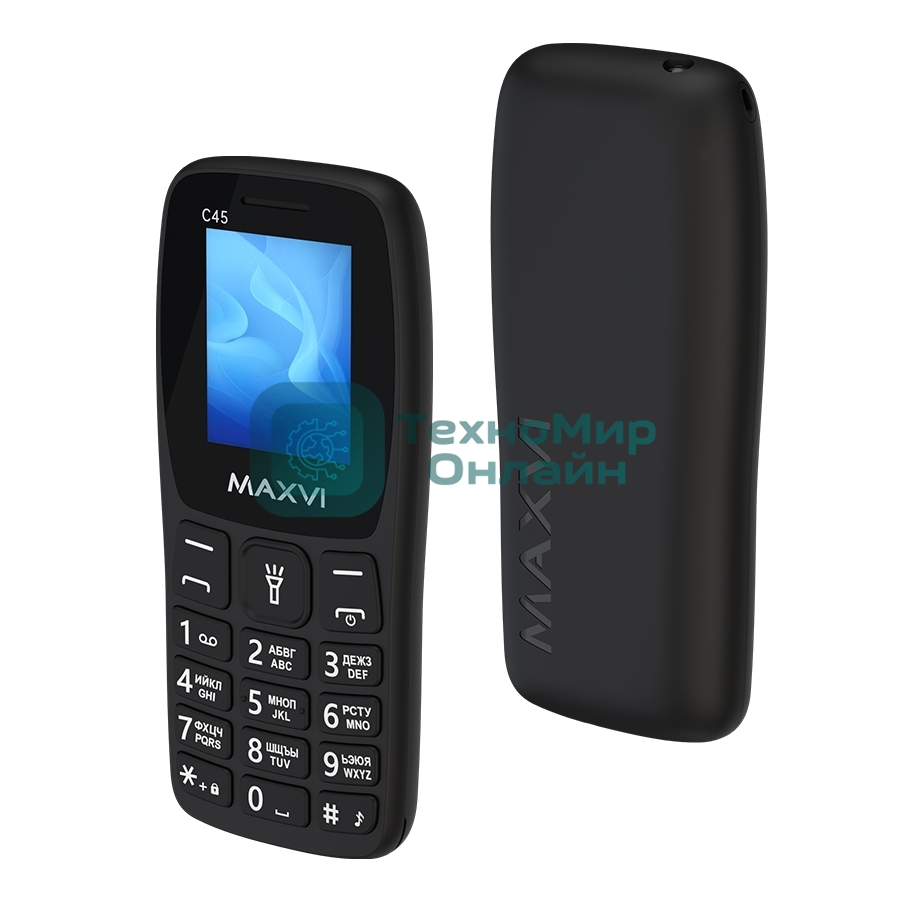 Мобильный телефон Maxvi C45 black