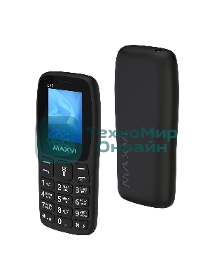 Мобильный телефон Maxvi C45 black
