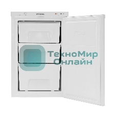 Морозильная камера Pozis FV-108 C серебристый металлопласт, 91л, 3 ящика