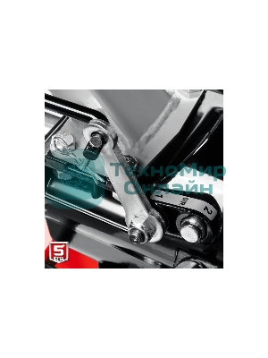 Мотоблок ЗУБР МТШ-500 бензиновый с ВОМ, 212 см3