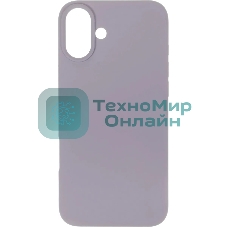 Чехол (клип-кейс) BoraSCO для Apple iPhone 16 Plus Microfiber Case лавандовый (73686)