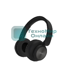 Беспроводные наушники Maxvi MHF-200BT черный, полноразмерные, Bluetooth, встроенный микрофон, до 15 ч