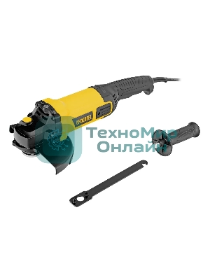 Машина шлифовальная угловая Denzel AGL180-2000, 2000 Вт, 180 мм, 8500 об/мин