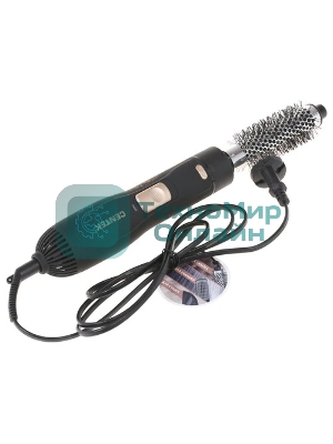 Фен-щётка Centek CT-2059 черный/золотистый, 1200 Вт, 25 мм