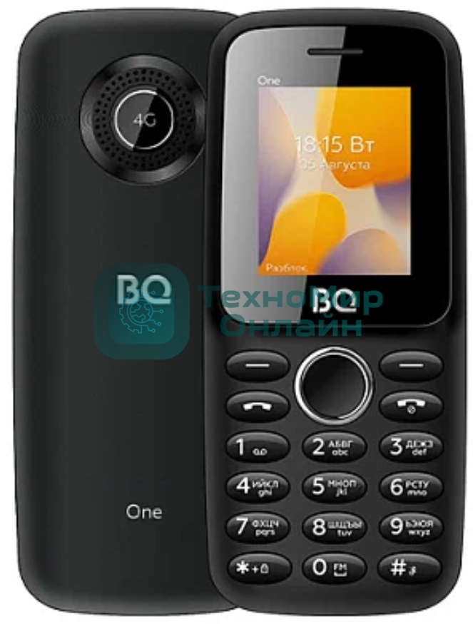 Мобильный телефон BQ 1800L One черный