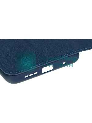 Чехол (флип-кейс) DF poFlip-03 для Xiaomi Poco M3 синий