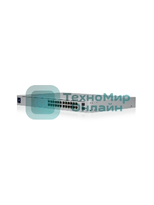 Коммутатор в стойку Ubiquiti UniFi Professional 24Port Gigabit Switch with Layer3 Features and SFP+ USW-Pro-24-EU, 24х 1G RJ45, 2х 10G SFP+