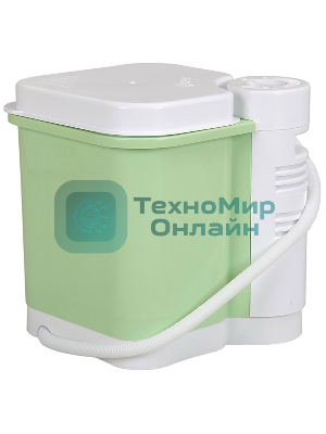 Стиральная машина активаторного типа Фея-2 СМ-2 белый-зеленый, загрузка вертикальная 2 кг