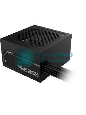 Блок питания Gigabyte ATX 650W GP-P650SS 80 PLUS silver (20+4pin) APFC 120мм fan 5xSATA RTL