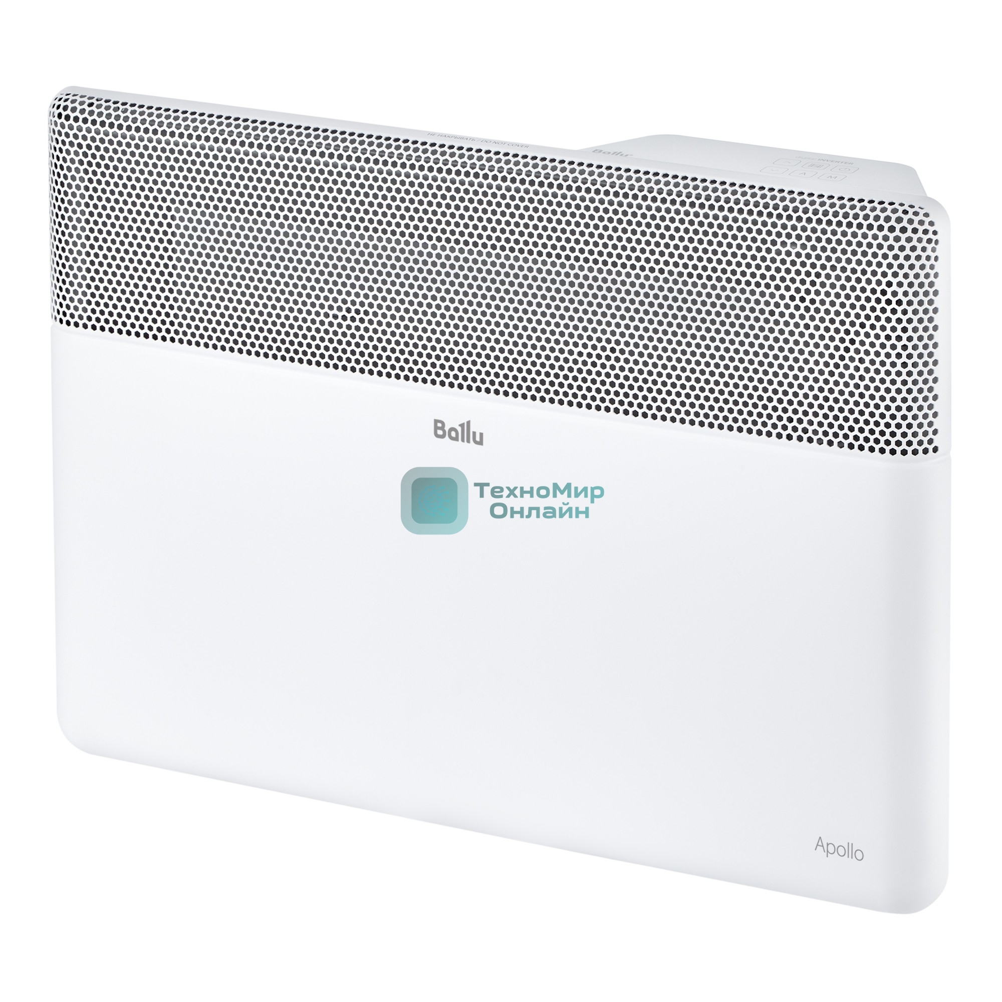 Комплект Ballu Apollo Transformer с блоком управления и шасси BEC/AT-2000-4I белый, 2000 Вт, 25 м2, дисплей, термостат