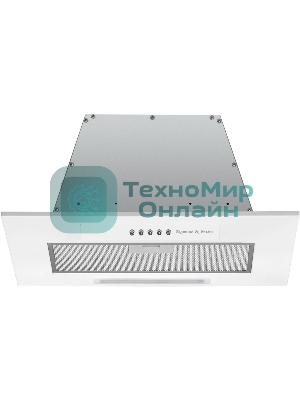 Вытяжка встраиваемая Zigmund & Shtain K 012.5 W белый, 52 см, 1010 куб. м/ч, 72 дБ