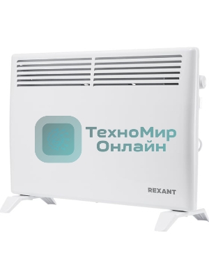 Конвектор Rexant 60-0116, белый, 1500 Вт, 20 м2, механический термостат