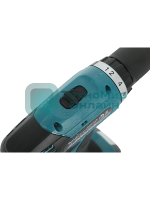 Дрель-шуруповерт Makita DDF453RFE, 18 В, 3 Ач, 42 Нм, щеточный