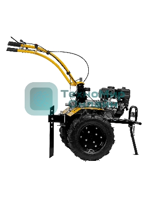 Мотоблок Denzel DPT-370X 7 л.с., диск.сцеп, шир 90 см, глуб 35 см, фрез 3х4, ВОМ, передачи 3В/1Н