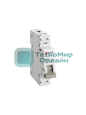 Выключатель автоматический 1п C 6А 4.5кА ВА 47-63N PROxima EKF M634106C