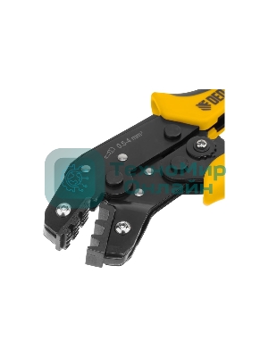 Клещи для обжима наконечников штыревых Denzel НШВ, НШВИ, НШВИ-2, 6-16 мм2