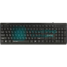 Клавиатура Qumo Office Element K65 проводная, USB Type-A, чёрный
