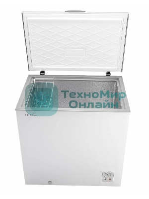 Морозильный ларь Vekta FR-220S02, белый, 198л, 1 камера 818*555*850 мм, полезный объем 198 л