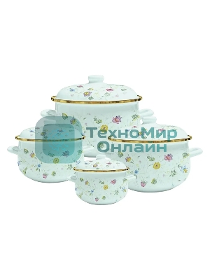 Набор кастрюль VELLEZZA VZ-1002MN