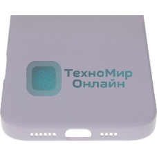 Чехол (клип-кейс) BoraSCO для Apple iPhone 16 Plus Microfiber Case лавандовый (73686)