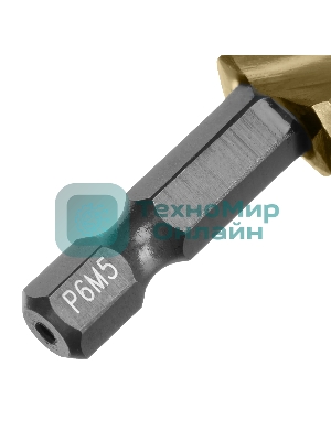 Сверло-метчик Denzel М12 х 1,25 мм, Р6М5