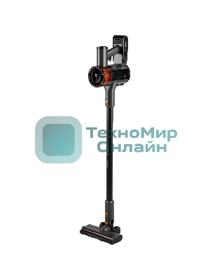 Пылесос вертикальный Leonord LE-1415 DC черный, питание от аккумулятора, 230 Вт, уборка сухая, пылесборник 0,5 л