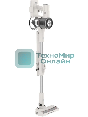 Пылесос вертикальный Vitek VT-CLS02WET бежевый, питание от аккумулятора, 180 Вт, уборка влажная/сухая, пылесборник 1 л