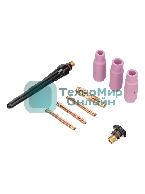 Горелка сварочная Denzel TIG WP26, разъем 2 пина, 3 метра