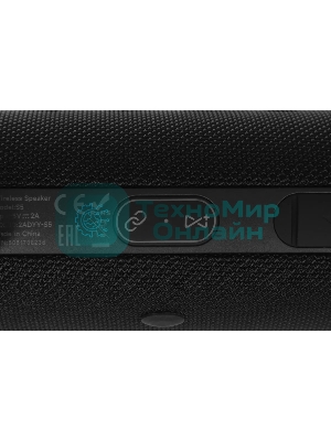 Колонка портативная Tecno S5 Square черный 30W 1.1 BT 4000mAh (S5)