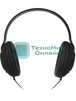 Проводные наушники SVEN AP-310M черный, накладные, jack 3.5 мм, встроенный микрофон