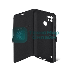 Чехол (флип-кейс) DF rmFlip-16, для Realme C21, черный df rmflip-16 (black)