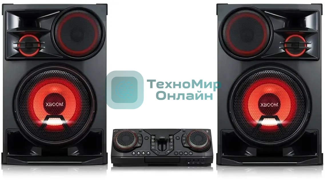 Минисистема LG CL98-FS черный 3500Вт FM USB BT