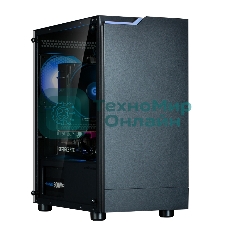 Компьютерный корпус ZALMAN T4 PLUS, MATX, черный, WINDOW, 1 x Combo (3.5'' or 2.5''), 1x3.5'', 2x2.5