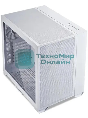 Компьютерный корпус Lian-Li O11 Air Mini белый без БП ATX 8x120мм 2xUSB 3.0 audio