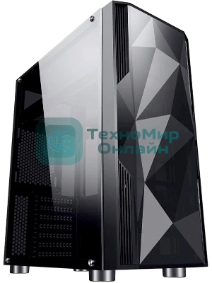 Компьютерный корпус Aerocool/Formula F-3401 (V1) черный без БП ATX 3x120мм 2xUSB 2.0 1xUSB 3.0 audio bott PSU