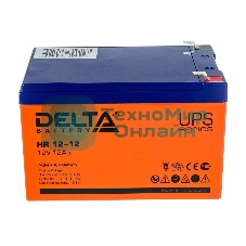 Батарея для ИБП Delta HR 12-12 (12V, 12Ah)