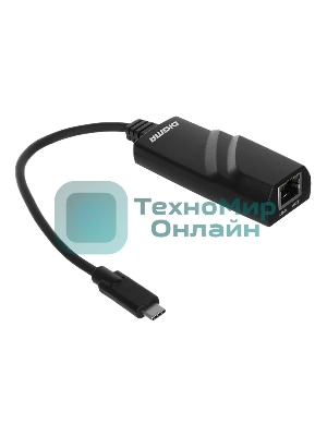 Сетевой адаптер Ethernet Digma D-USBC-LAN1000