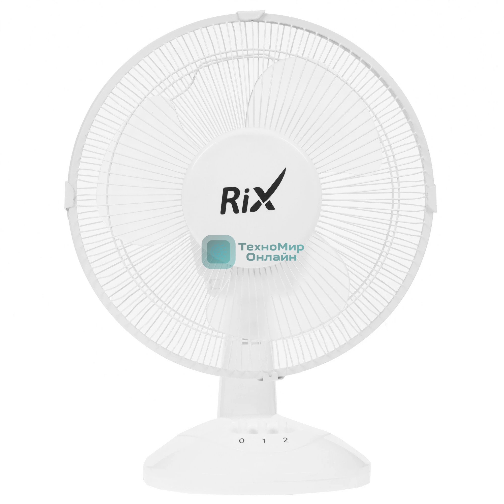 Вентилятор настольный Rix RDF-2200W белый