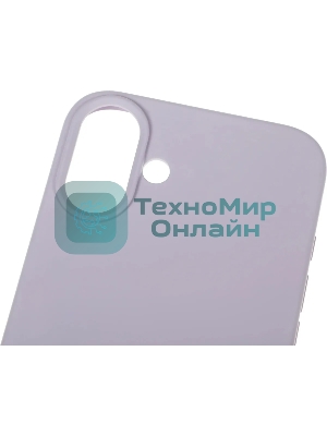 Чехол (клип-кейс) BoraSCO для Apple iPhone 16 Plus Microfiber Case лавандовый (73686)